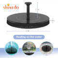 Solar Fountain Solar Panel Kit Water Pump,Outdoor Watering Submersible Pump for garden fountain pump